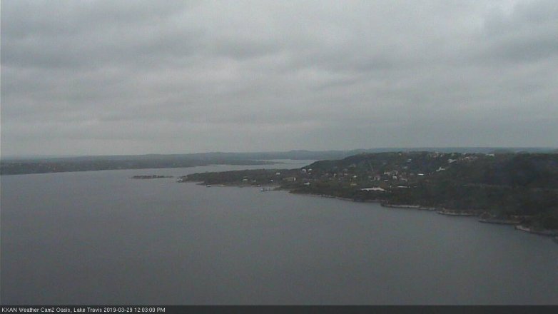 Lake Travis webcam, March 29, 2019 11:05 AM CT
