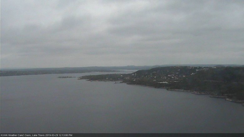 Lake Travis webcam, March 29, 2019 11:15 AM CT