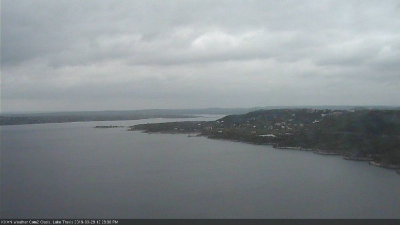 Lake Travis webcam, March 29, 2019 11:30 AM CT