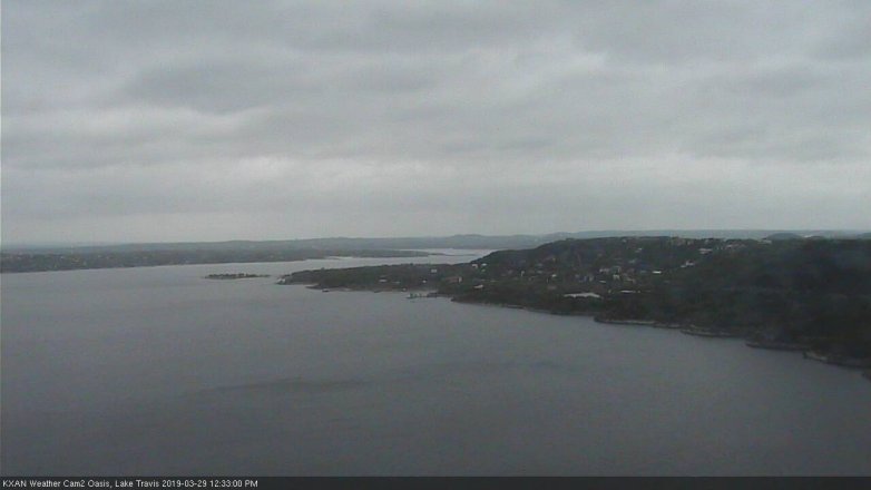 Lake Travis webcam, March 29, 2019 11:35 AM CT