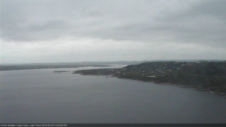 Lake Travis webcam, March 29, 2019 11:45 AM CT