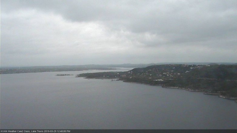 Lake Travis webcam, March 29, 2019 11:50 AM CT