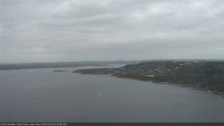 Lake Travis webcam, March 29, 2019 12:05 PM CT