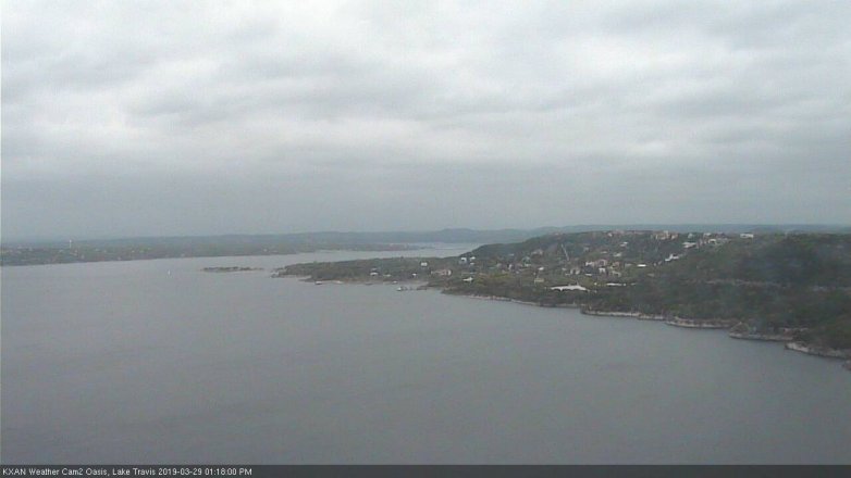 Lake Travis webcam, March 29, 2019 12:20 PM CT