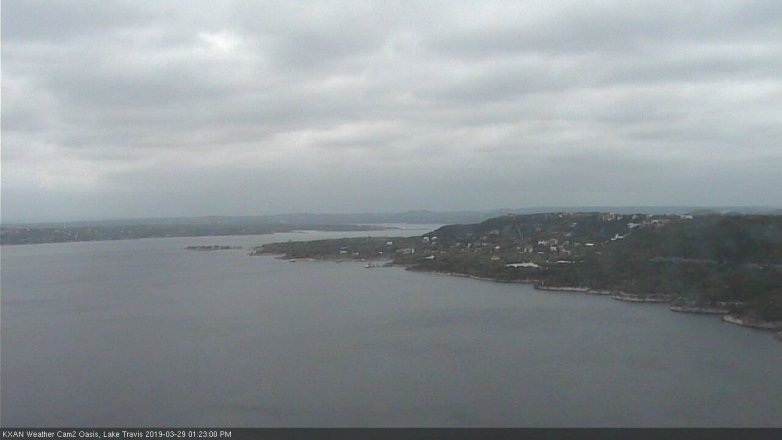 Lake Travis webcam, March 29, 2019 12:25 PM CT