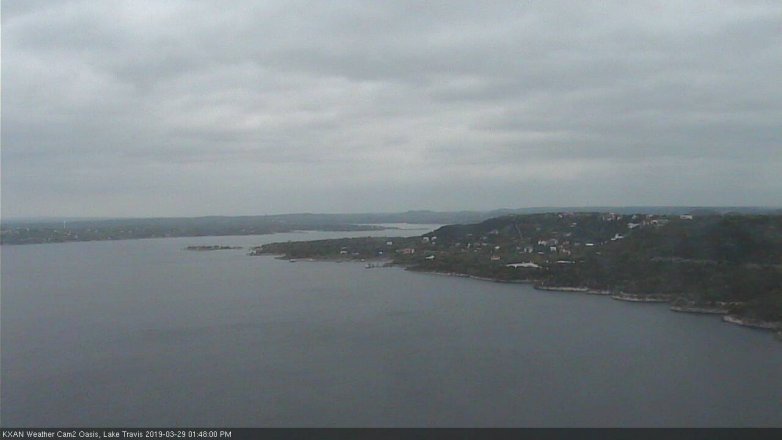 Lake Travis webcam, March 29, 2019 12:50 PM CT