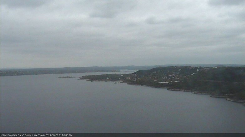 Lake Travis webcam, March 29, 2019 12:55 PM CT