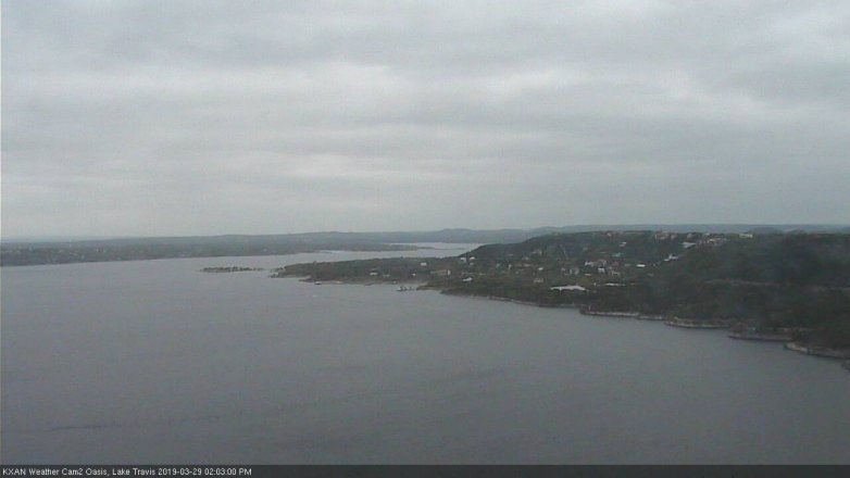 Lake Travis webcam, March 29, 2019 1:05 PM CT