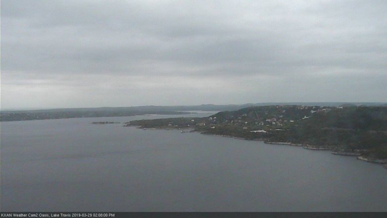 Lake Travis webcam, March 29, 2019 1:10 PM CT