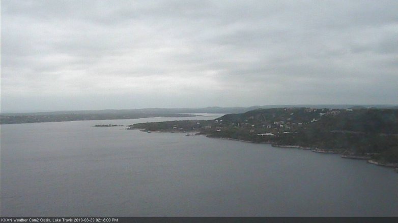 Lake Travis webcam, March 29, 2019 1:20 PM CT