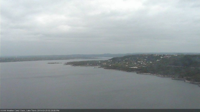 Lake Travis webcam, March 29, 2019 1:30 PM CT