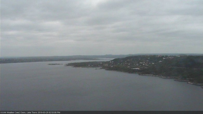 Lake Travis webcam, March 29, 2019 1:55 PM CT