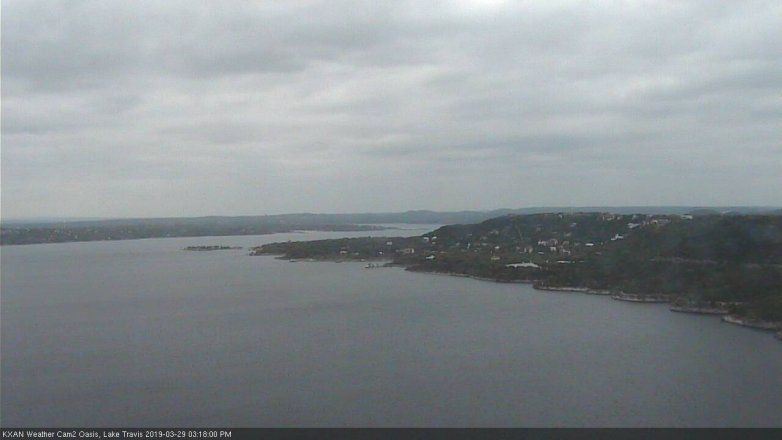 Lake Travis webcam, March 29, 2019 2:20 PM CT