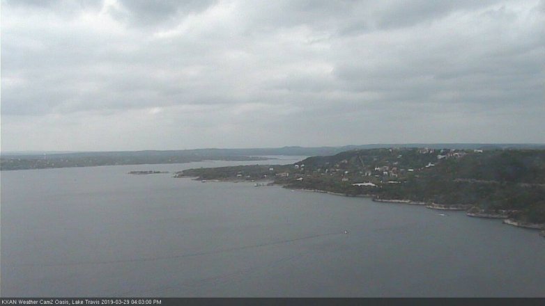 Lake Travis webcam, March 29, 2019 3:05 PM CT