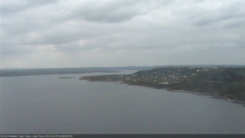 Lake Travis webcam, March 29, 2019 3:10 PM CT