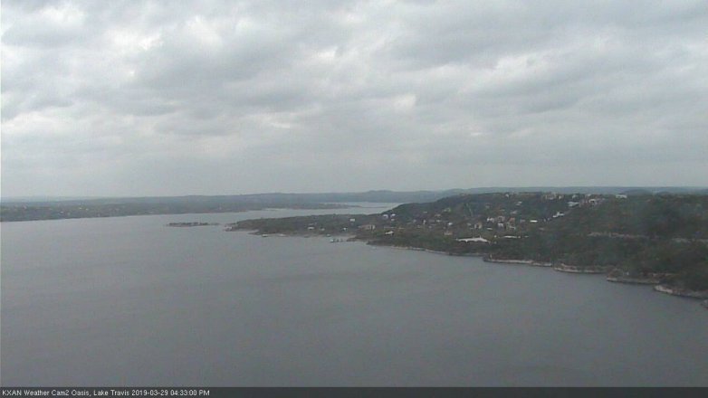Lake Travis webcam, March 29, 2019 3:35 PM CT
