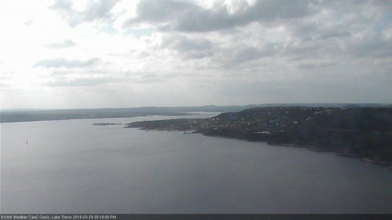 Lake Travis webcam, March 29, 2019 4:20 PM CT