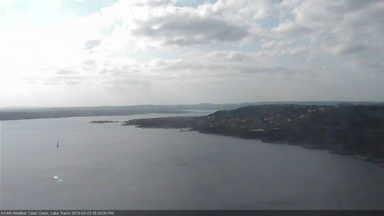 Lake Travis webcam, March 29, 2019 4:30 PM CT