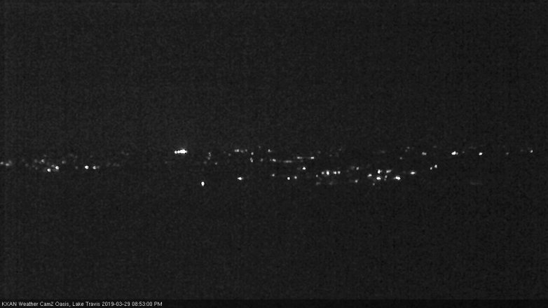 Lake Travis webcam, March 29, 2019 7:55 PM CT
