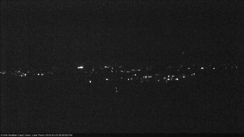 Lake Travis webcam, March 29, 2019 8:10 PM CT