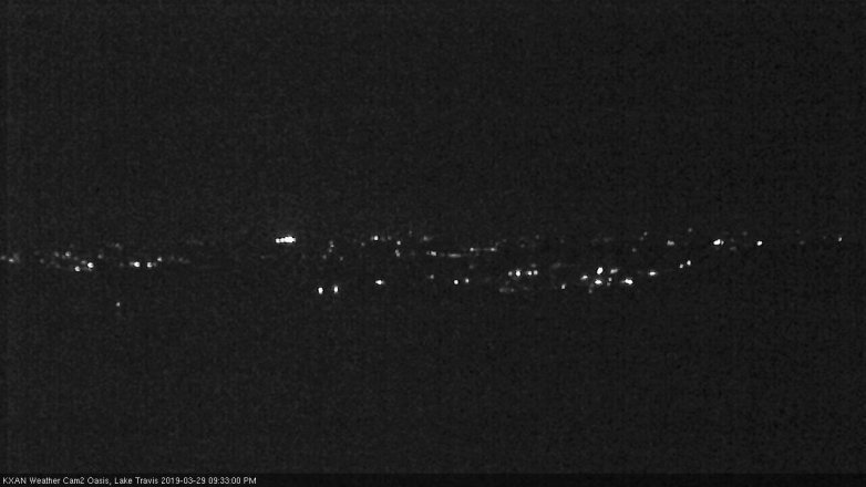 Lake Travis webcam, March 29, 2019 8:35 PM CT