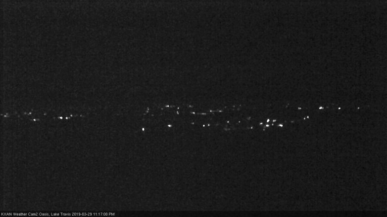 Lake Travis webcam, March 29, 2019 10:20 PM CT
