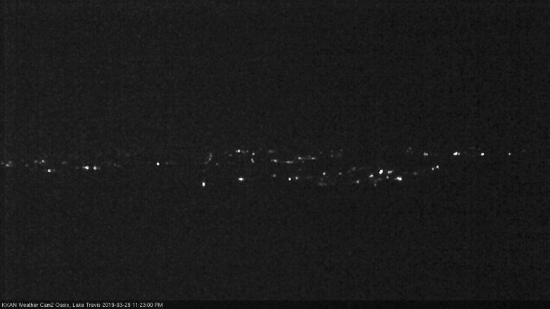 Lake Travis webcam, March 29, 2019 10:25 PM CT