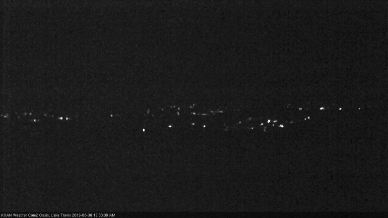 Lake Travis webcam, March 29, 2019 11:35 PM CT