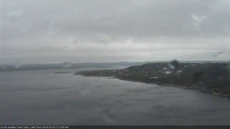 Lake Travis webcam, March 30, 2019 10:15 AM CT