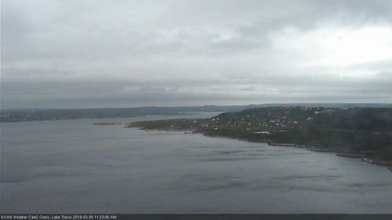 Lake Travis webcam, March 30, 2019 10:25 AM CT