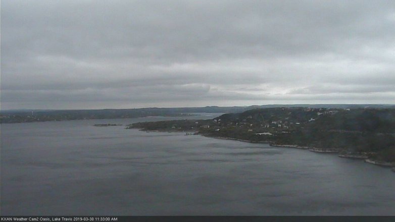 Lake Travis webcam, March 30, 2019 10:35 AM CT