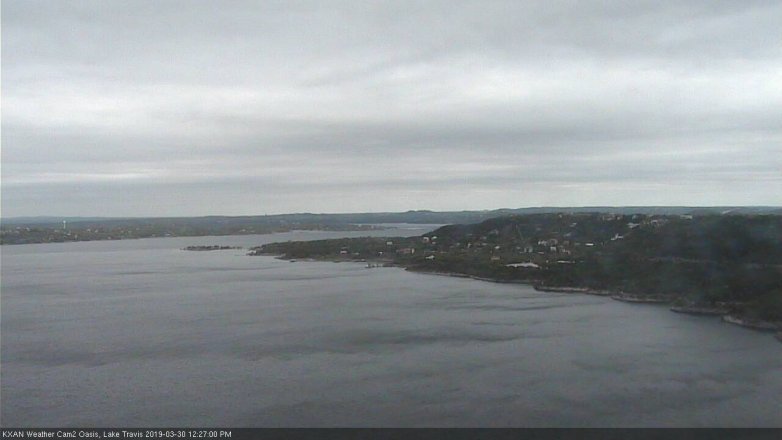Lake Travis webcam, March 30, 2019 11:30 AM CT