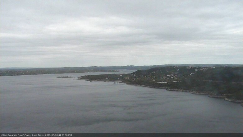 Lake Travis webcam, March 30, 2019 12:05 PM CT