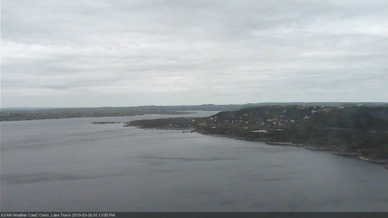 Lake Travis webcam, March 30, 2019 12:15 PM CT