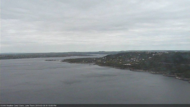 Lake Travis webcam, March 30, 2019 12:20 PM CT