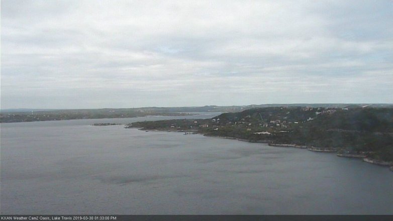 Lake Travis webcam, March 30, 2019 12:35 PM CT