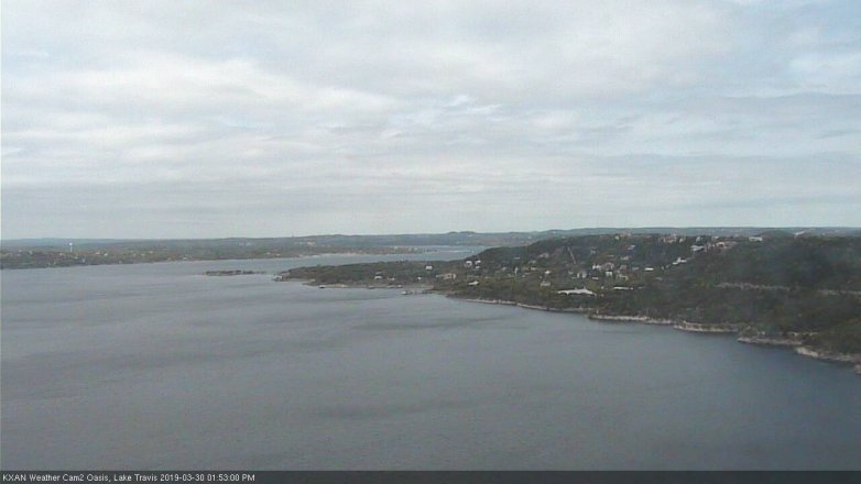 Lake Travis webcam, March 30, 2019 12:55 PM CT