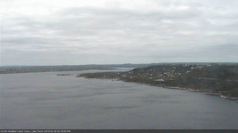 Lake Travis webcam, March 30, 2019 1:20 PM CT