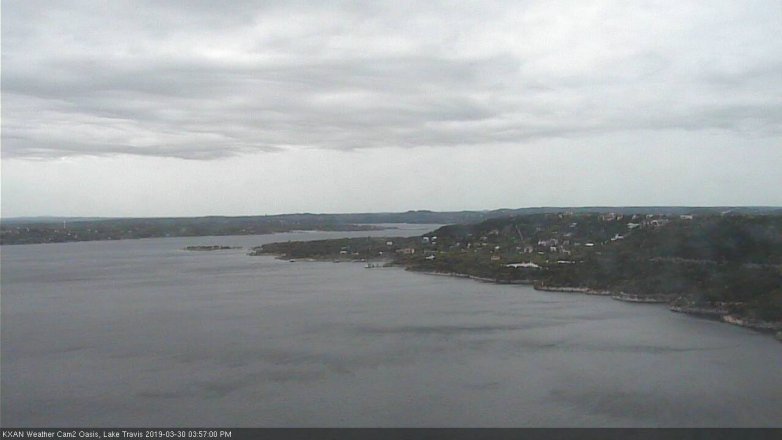 Lake Travis webcam, March 30, 2019 3:00 PM CT