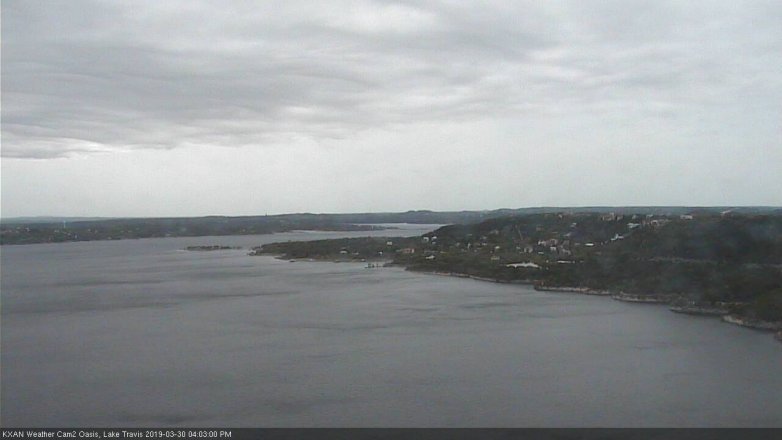 Lake Travis webcam, March 30, 2019 3:05 PM CT