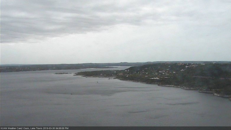 Lake Travis webcam, March 30, 2019 3:10 PM CT