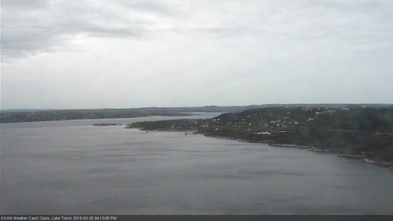 Lake Travis webcam, March 30, 2019 3:15 PM CT