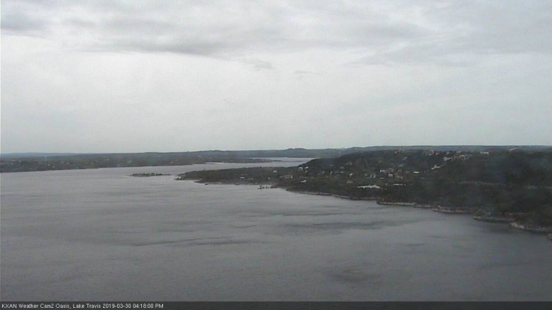 Lake Travis webcam, March 30, 2019 3:20 PM CT