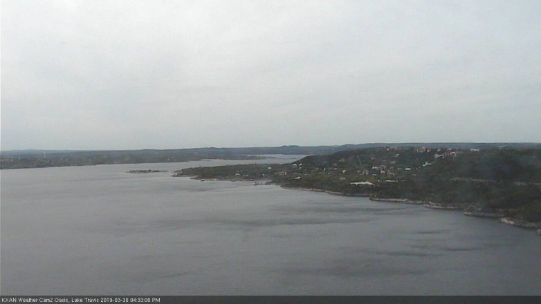 Lake Travis webcam, March 30, 2019 3:35 PM CT