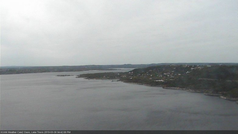 Lake Travis webcam, March 30, 2019 3:45 PM CT