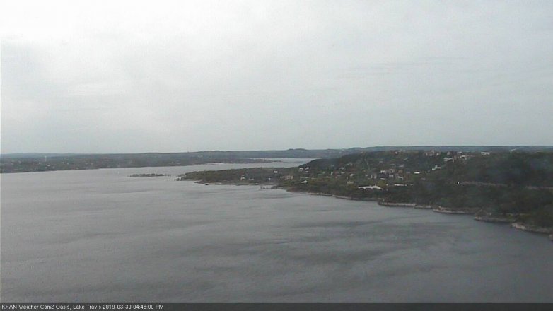 Lake Travis webcam, March 30, 2019 3:50 PM CT