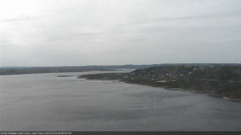 Lake Travis webcam, March 30, 2019 4:00 PM CT