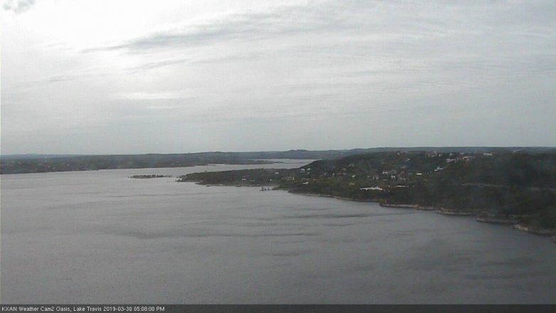 Lake Travis webcam, March 30, 2019 4:10 PM CT