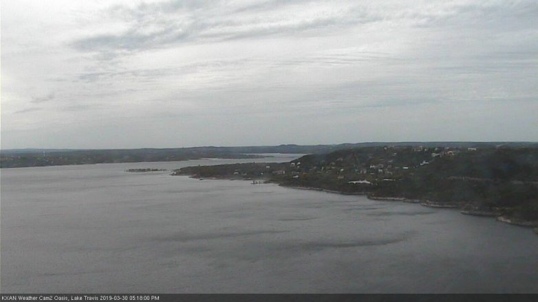 Lake Travis webcam, March 30, 2019 4:20 PM CT