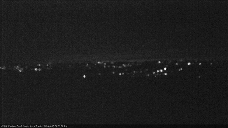 Lake Travis webcam, March 30, 2019 7:35 PM CT
